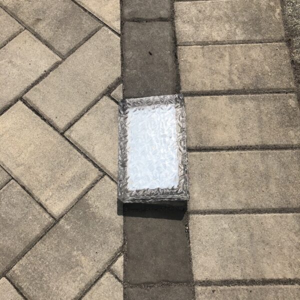 paver glass light